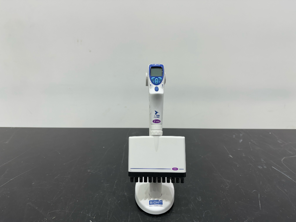 Image of BioHit Eline 1200ul MultiChannel Pipette